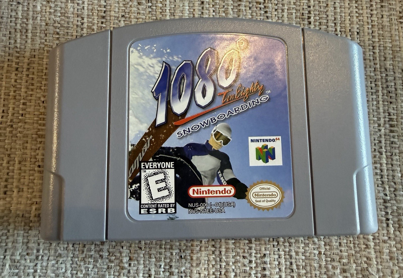 1080 Snowboarding Nintendo 64 N64 – Complete in Box CIB – Near Mint – Authentic