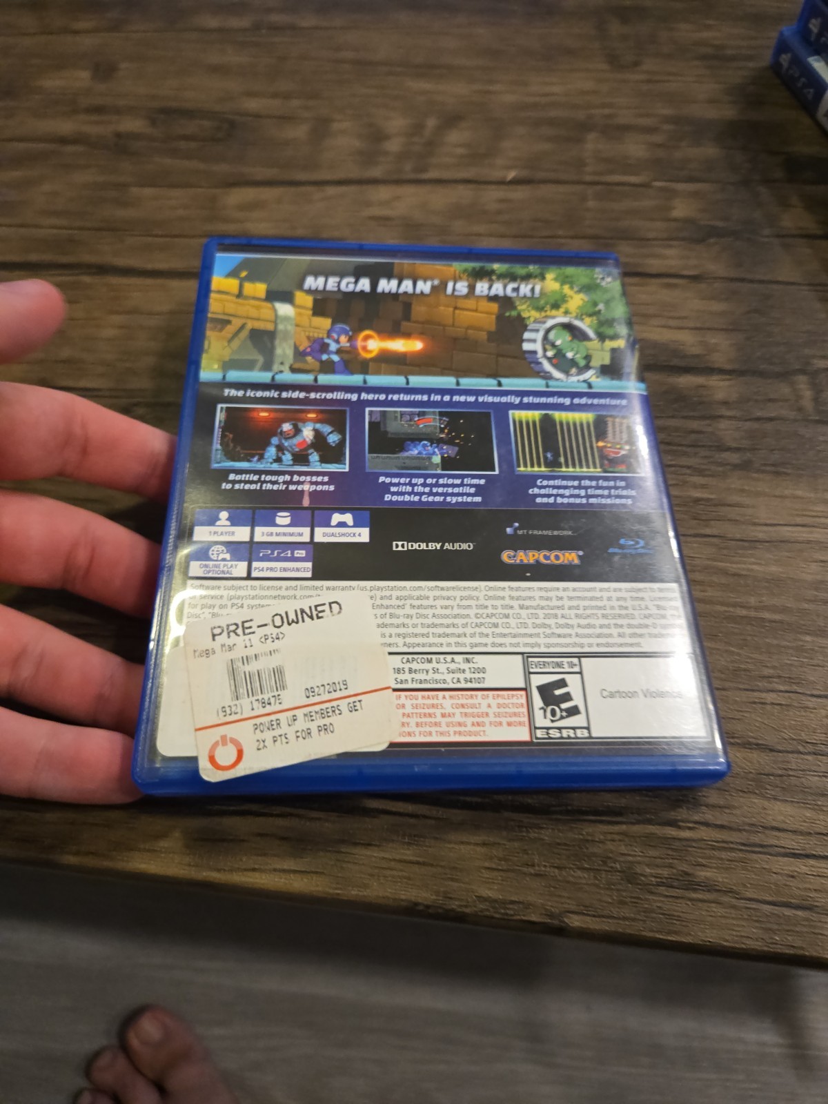 PS4 Game Bundle Lot of 6 – Terraria, Rayman Legends, Mega Man 11, Flashback+More