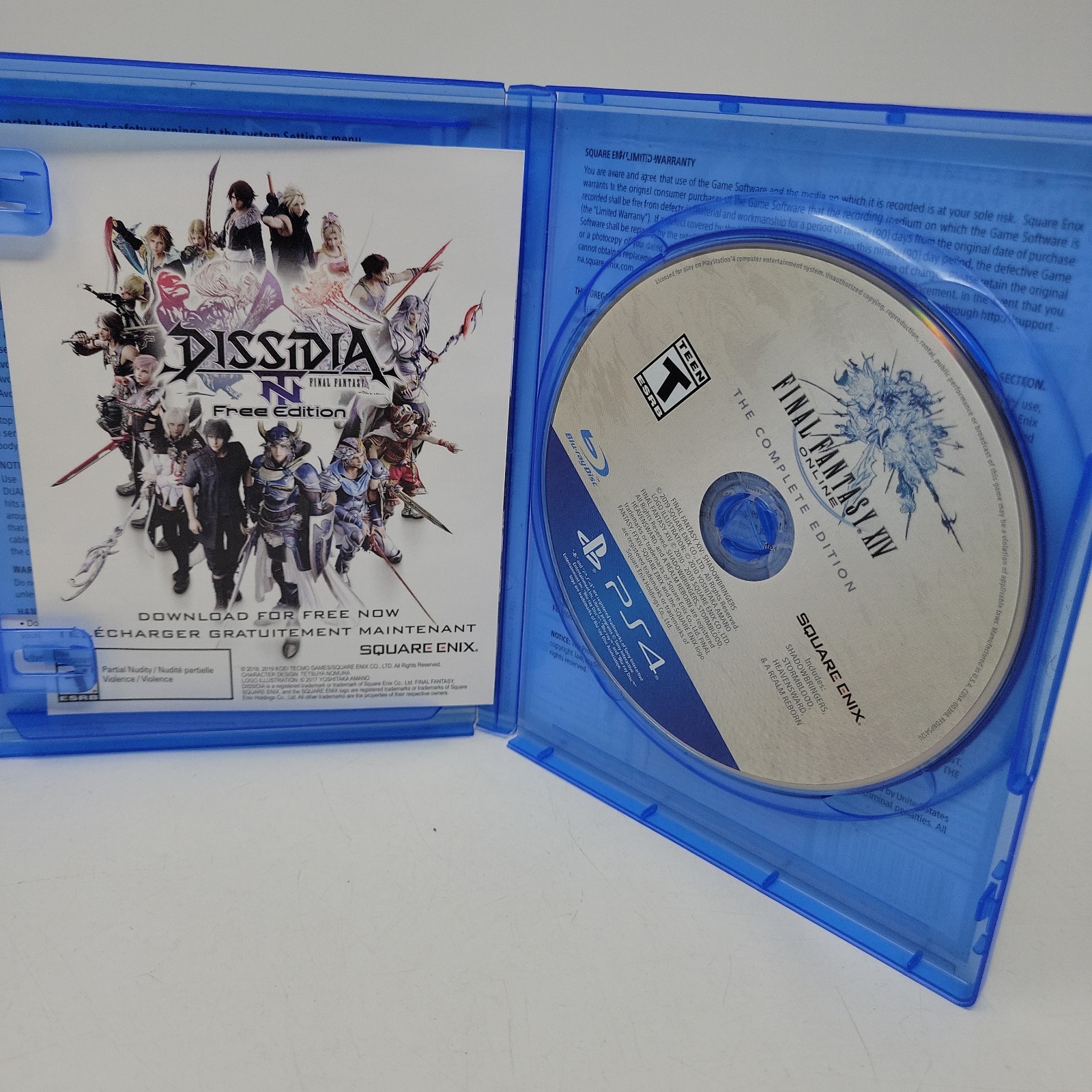 Final Fantasy XIV Online: Complete Edition Sony PS4- Water Damage