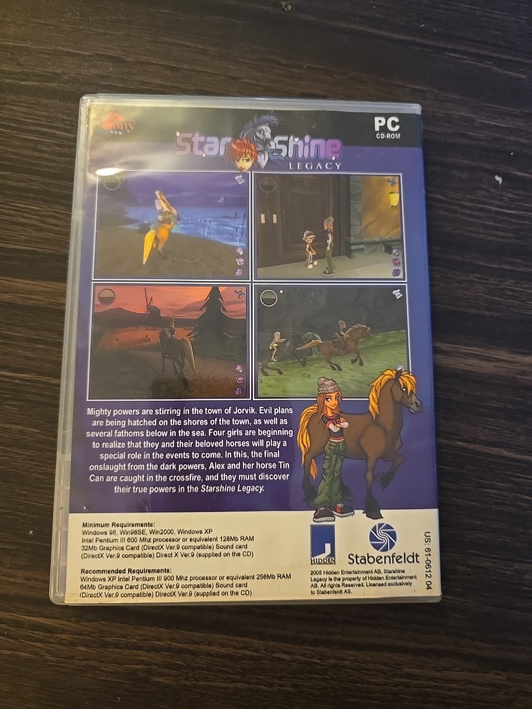 StarShine Legacy (PC CD-ROM, 2005, NR) ADVENTURE – RETRO VIDEO GAME –