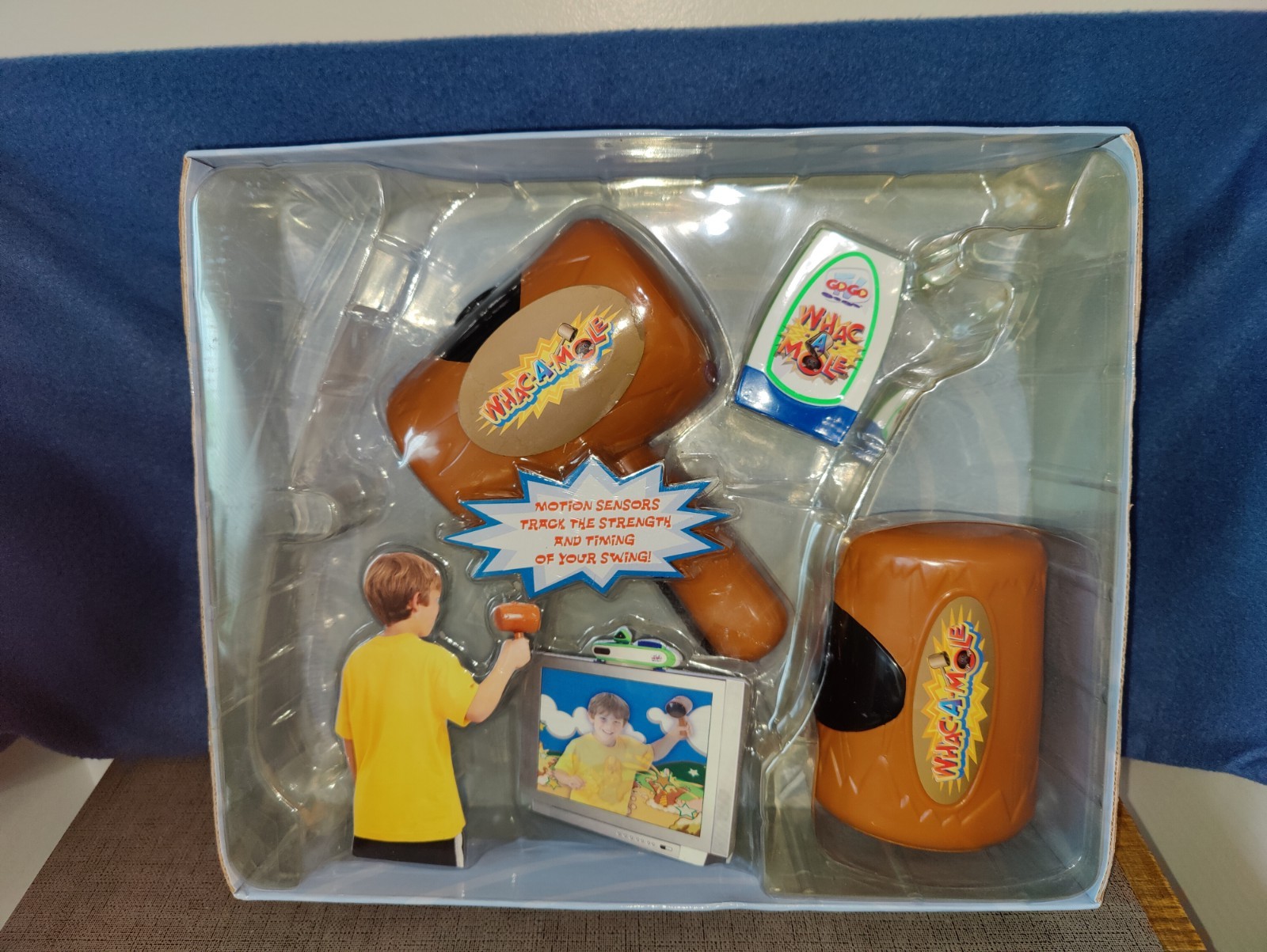 WHAC-A-MOLE GAME FOR VIDEO VISION 2005 NEW Open Box