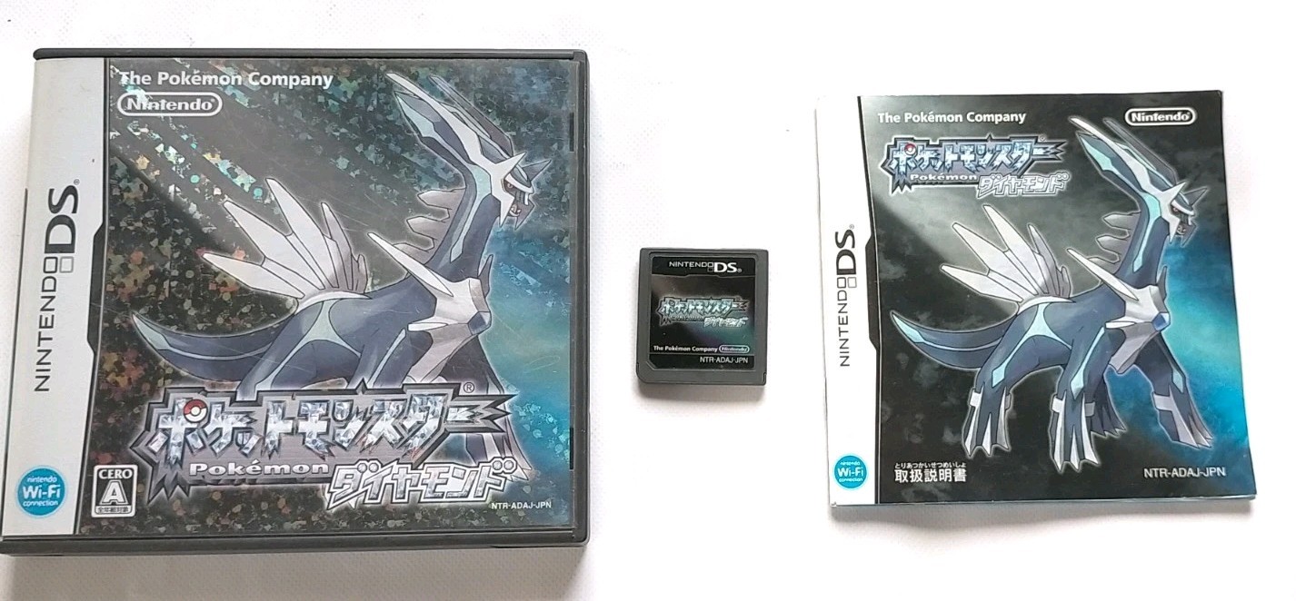 Lot 9 DS Pokemon Diamond Pearl Platinum Gold Silver Black White Nintendo Japan