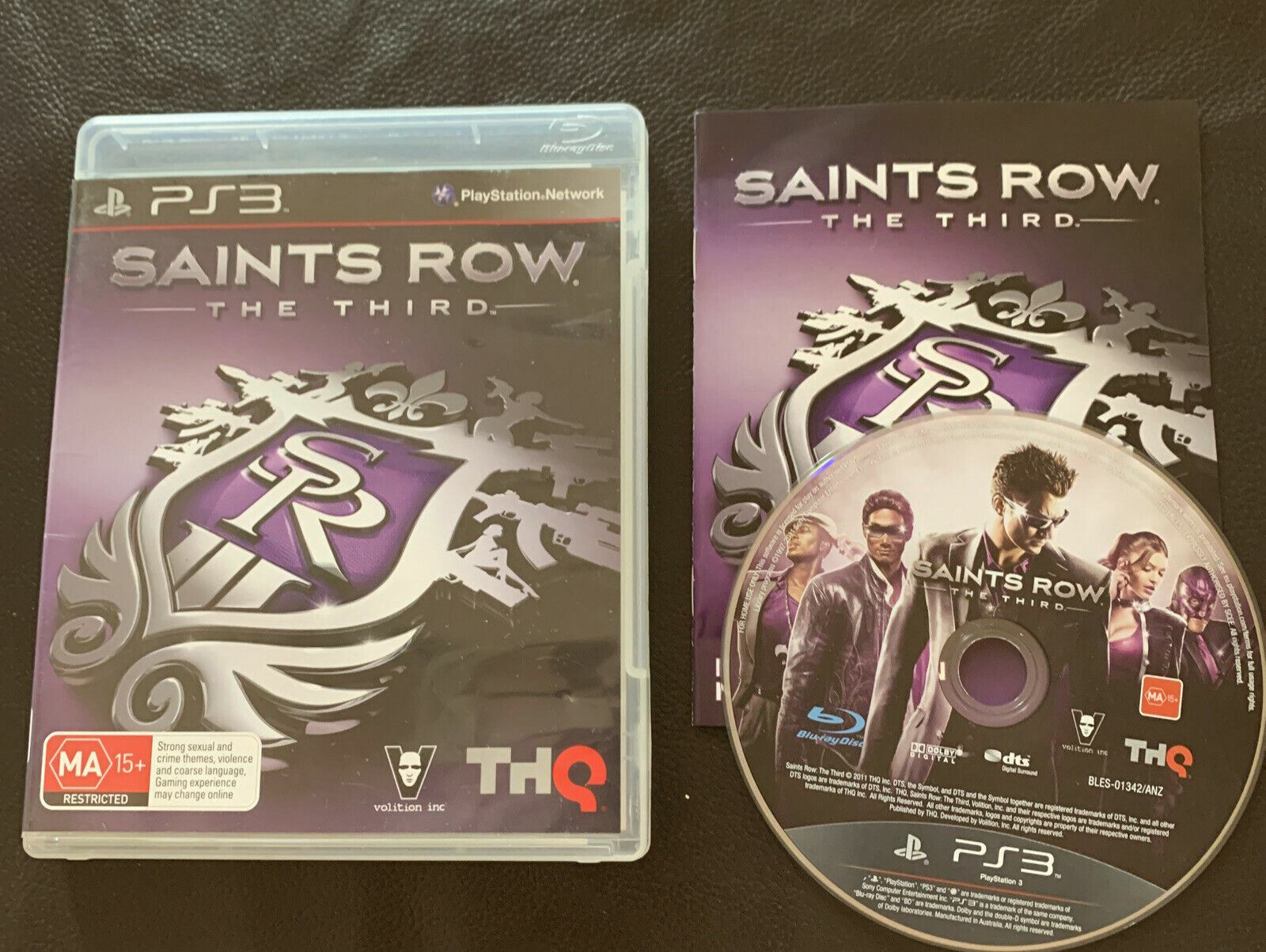 Saints Row: The Third – PS3 PlayStation 3 Game Complete with manual
