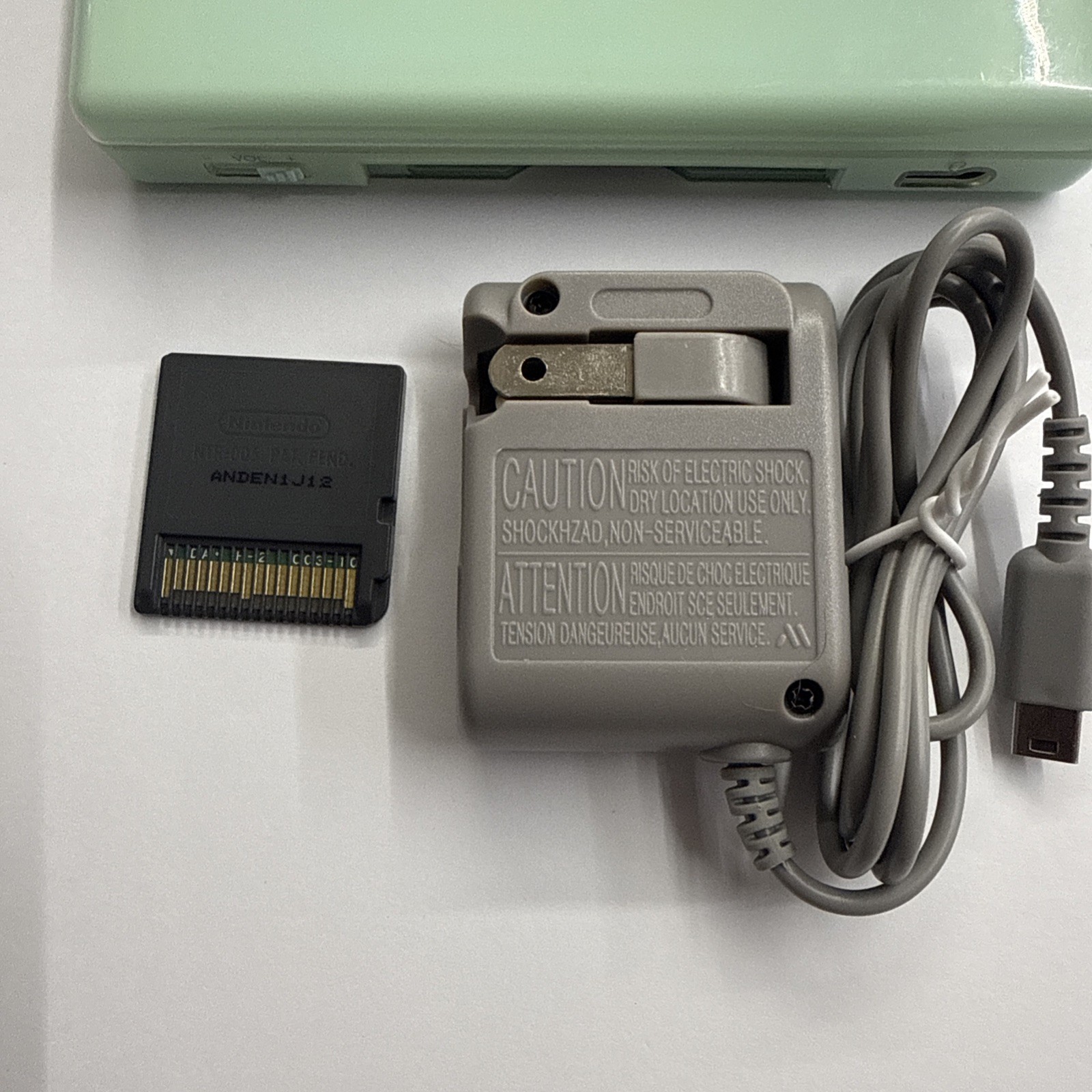 Ds – Nintendo DS Lite Console Turquoise Ice Blue Tested Working #2944