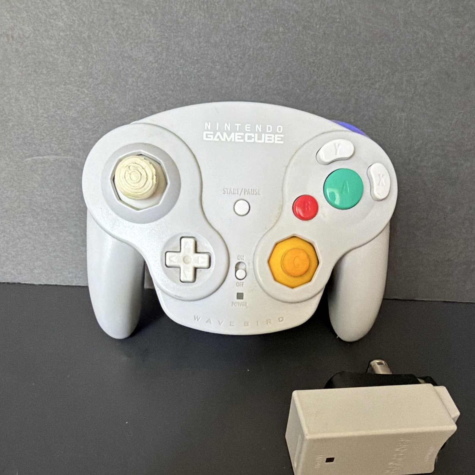 Nintendo WaveBird Wireless Controller w/ Receiver for GameCube Gray DOL-004