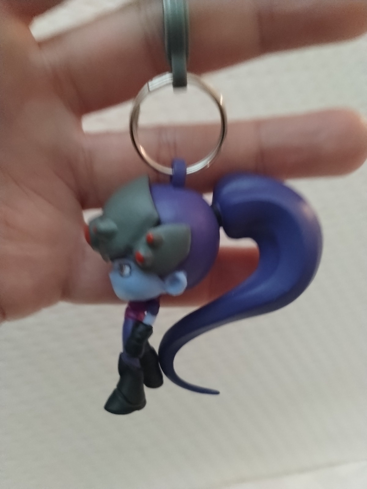 Overwatch Widowmaker mini vinyl figure CHIBI Backpack Hanger Bag Clip Character*