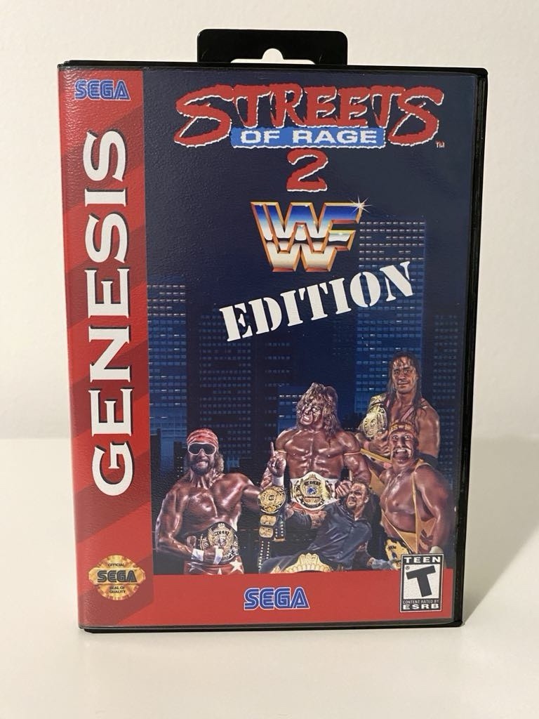 Streets Of Rage 2 WWF Edition (Sega Genesis)