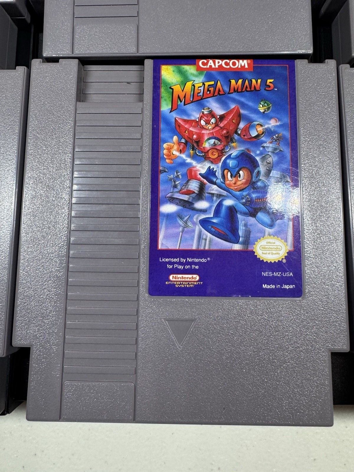 NES Nintendo Mega Man 1-6 Lot 1 2 3 4 5 6 Authentic Tested