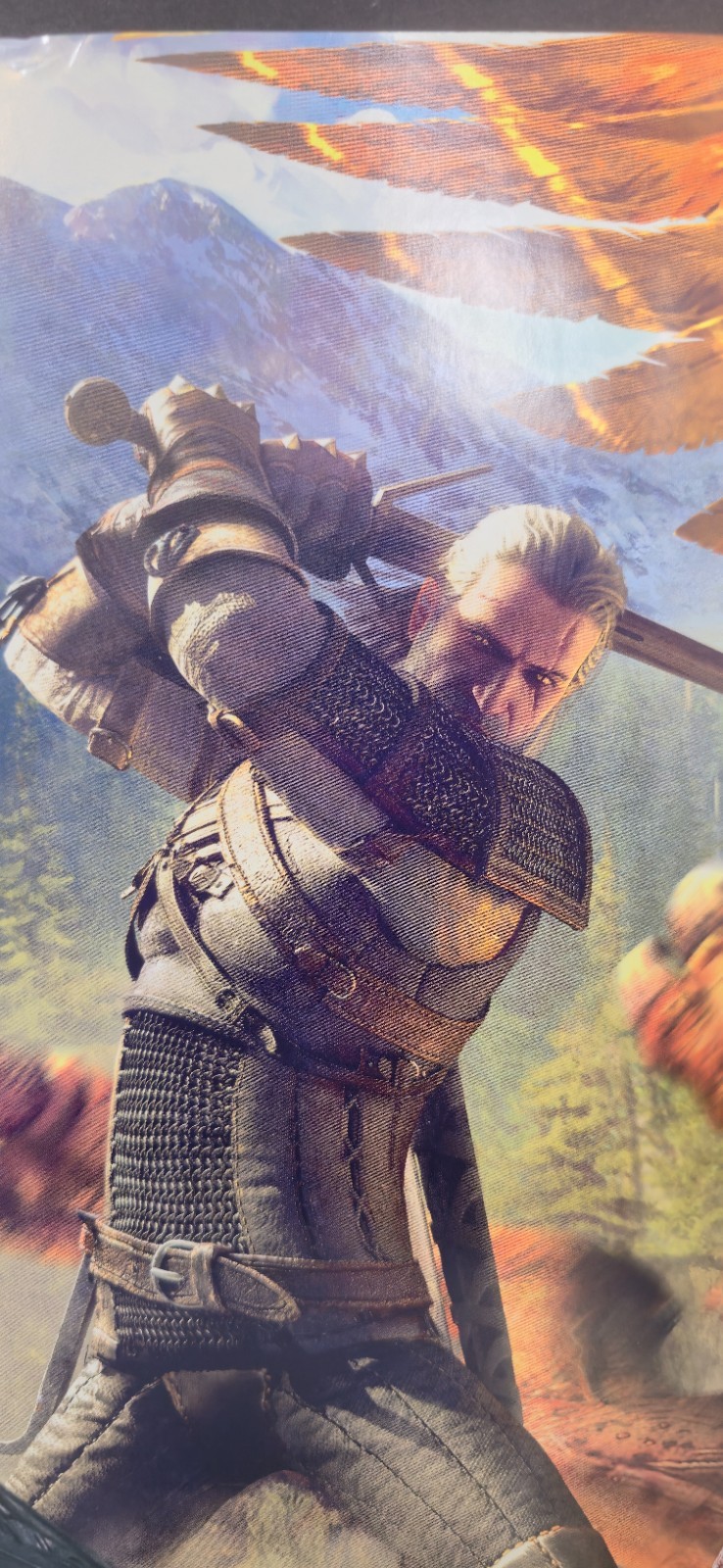 Witcher 3 Wild Hunt Promotional Poster 22″ x 15″