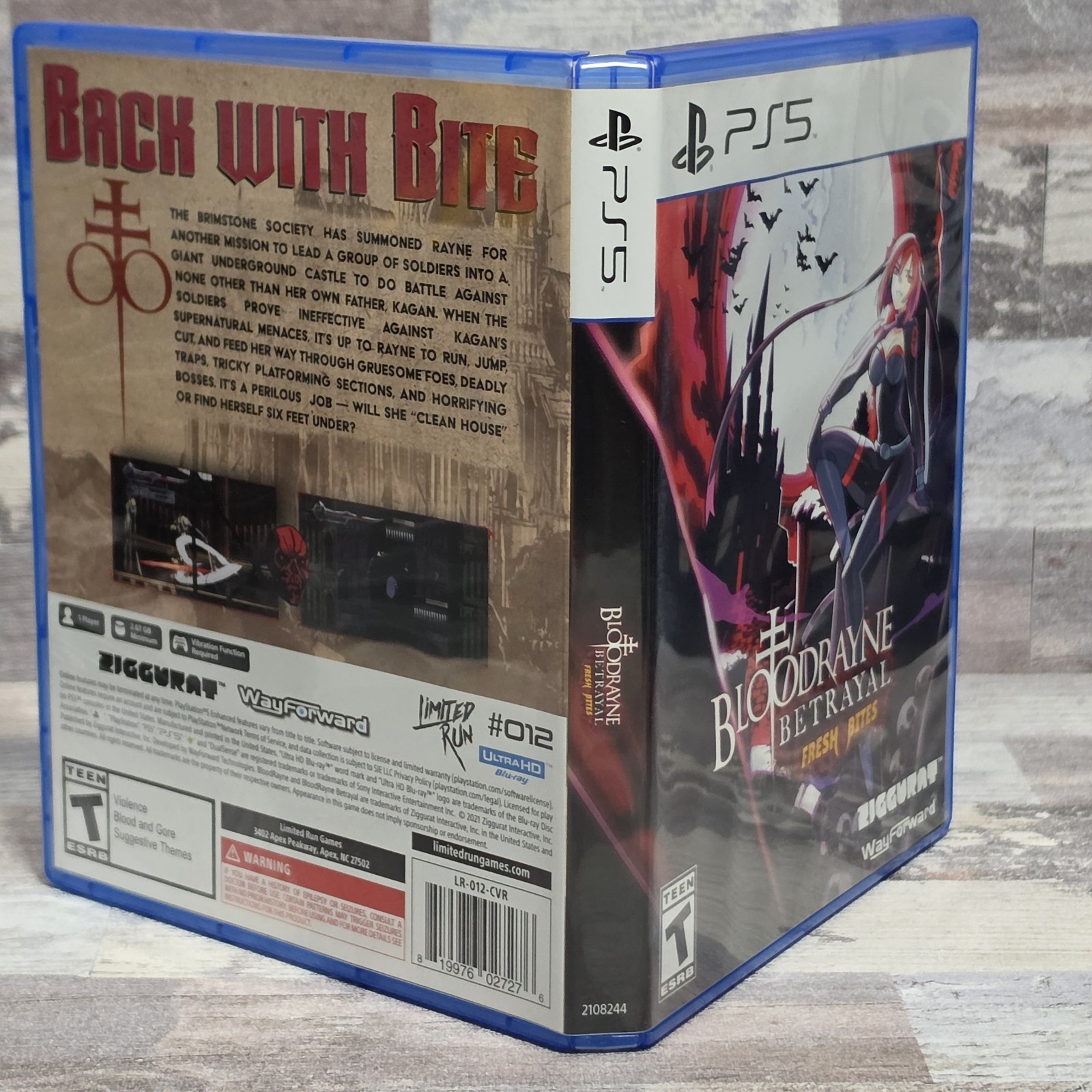 BloodRayne Betrayal: Fresh Bites for PS5 PlayStation 5 Limited Run #12