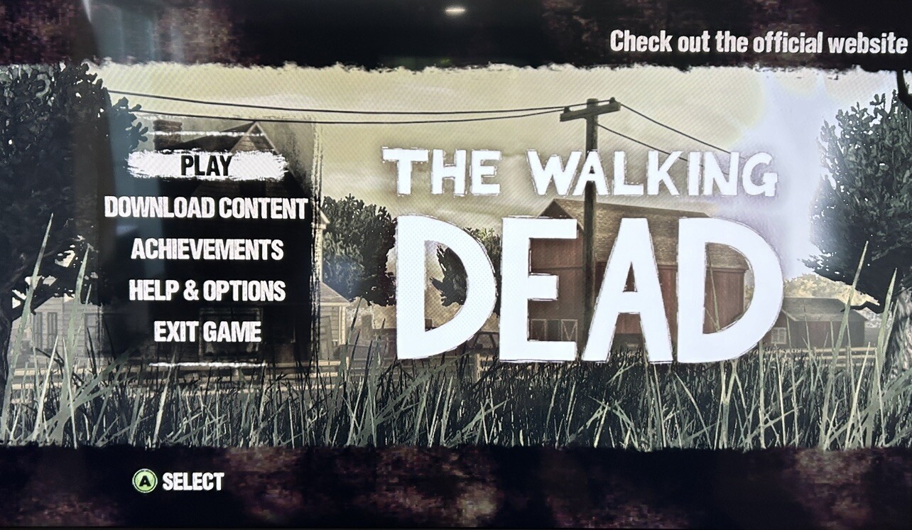 The Walking Dead: A Telltale Games Series (Microsoft Xbox 360, 2012) COMPLETE