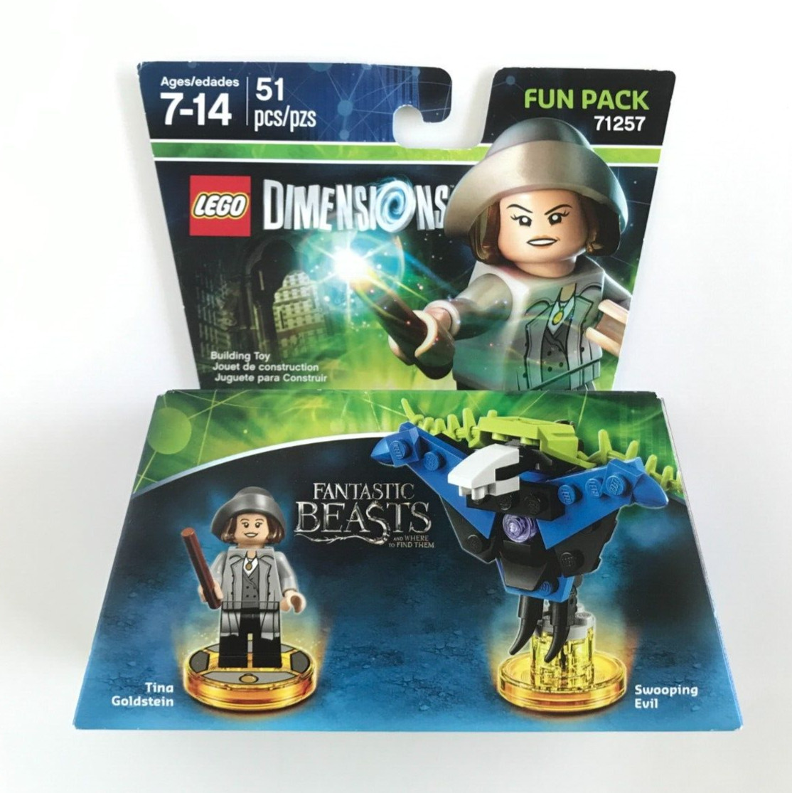 Lego Dimensions Fantastic Beasts Fun Pack 71257 Tina Goldstein Swooping Evil NEW