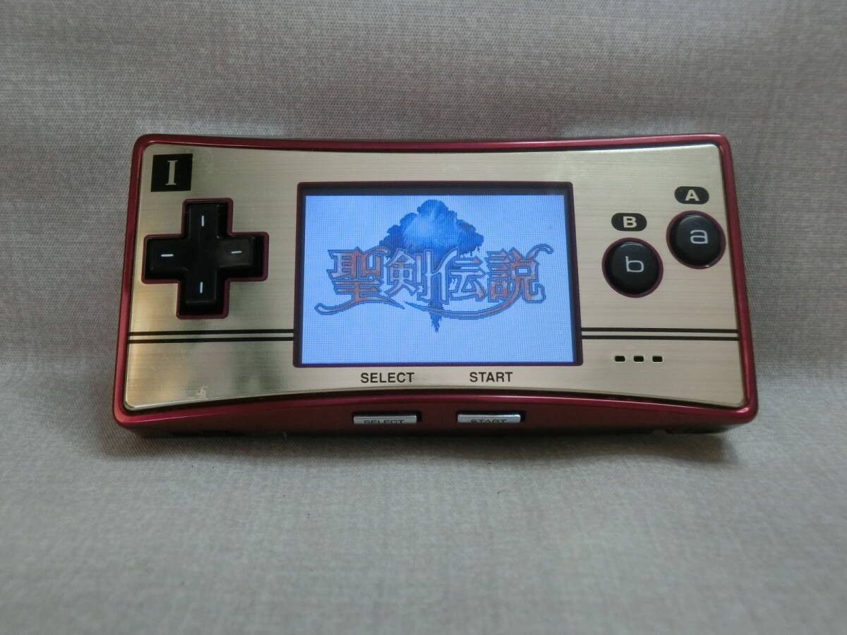 Nintendo GAME BOY micro OXY-001 Handheld Console With Software Used