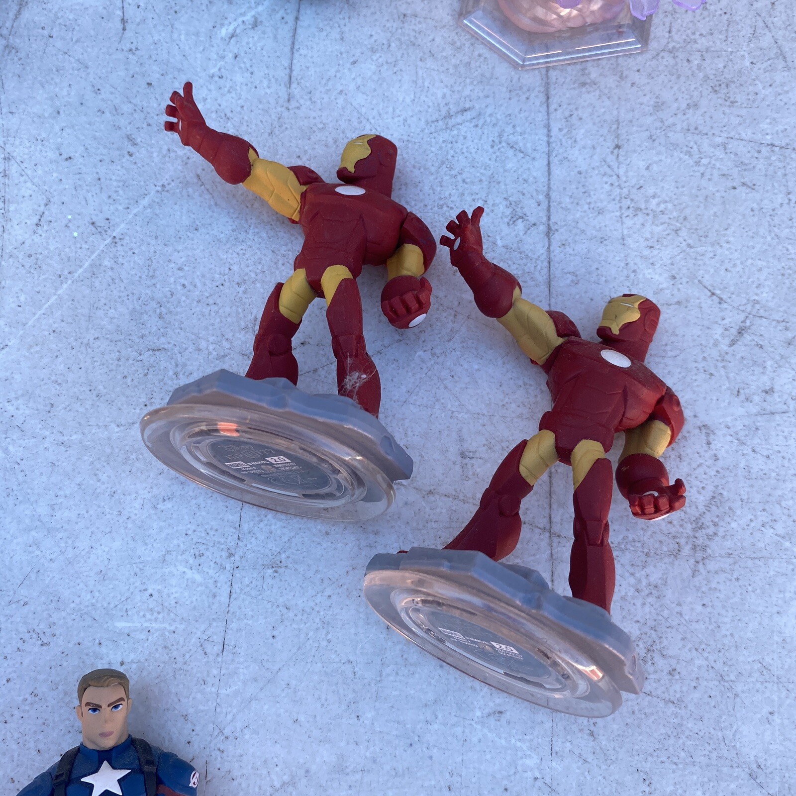 Disney Infinity 2.0 Marvel Lot of 8 Captain America Hulk Thor Iron Man