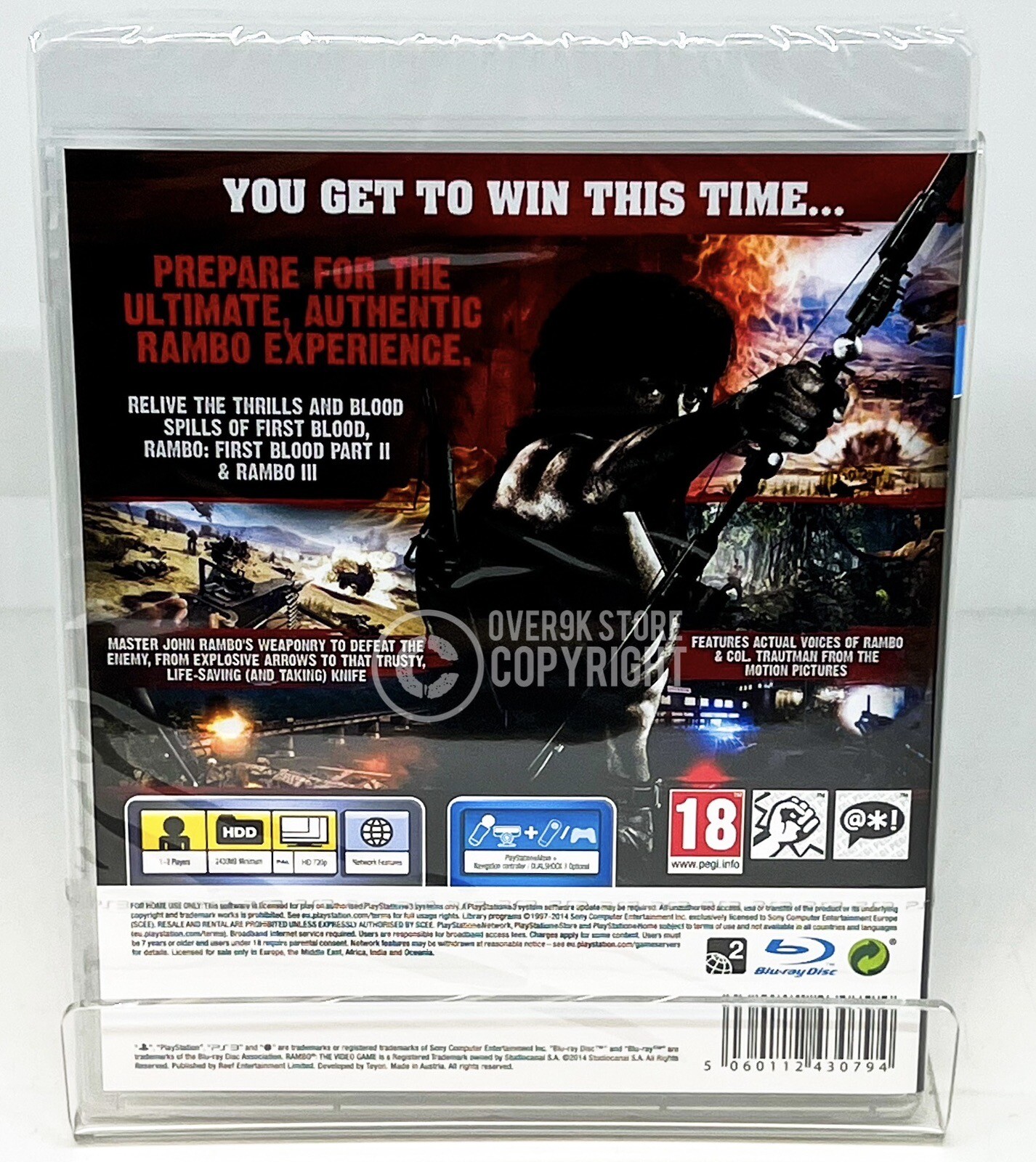 Rambo: The Video Game – PS3 – Brand New | Factory Sealed