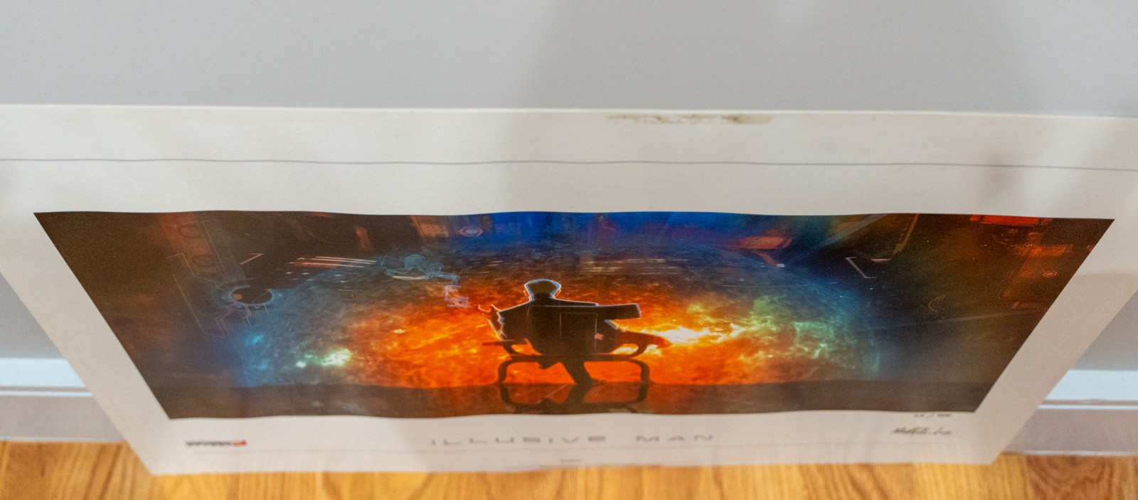 Mass Effect 2 Illusive Man Lithograph *Signed #32/400*