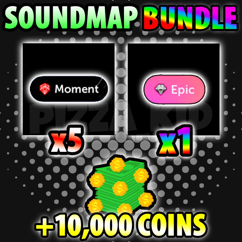 Soundmap Coins, Epics & Moments🎇Choose Your SUPER Bundle!🎇 | FAST DELIVERY! ✅
