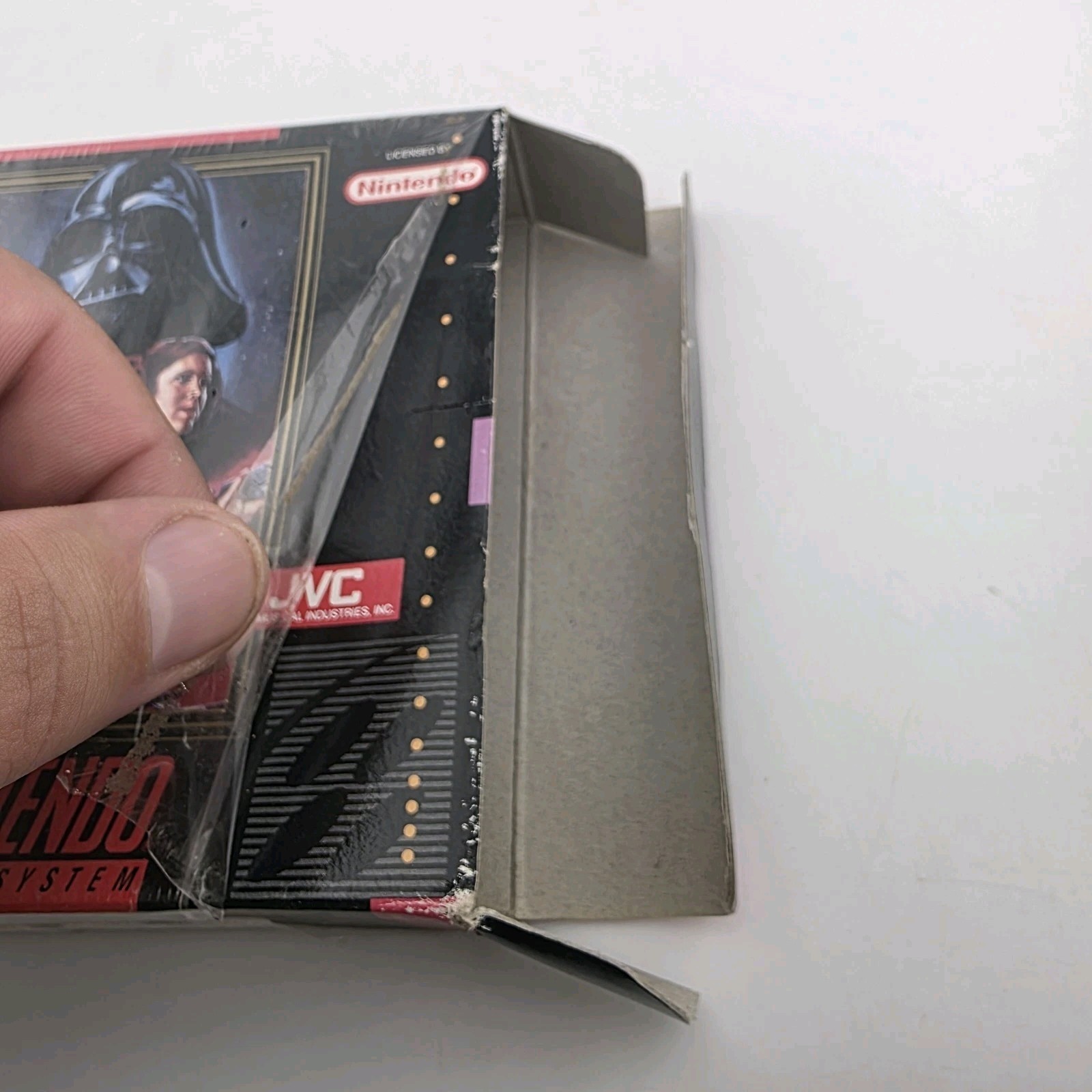 Super Star Wars – Box With Reg Card Poster Shrink Wrap Super Nintendo (No Game)