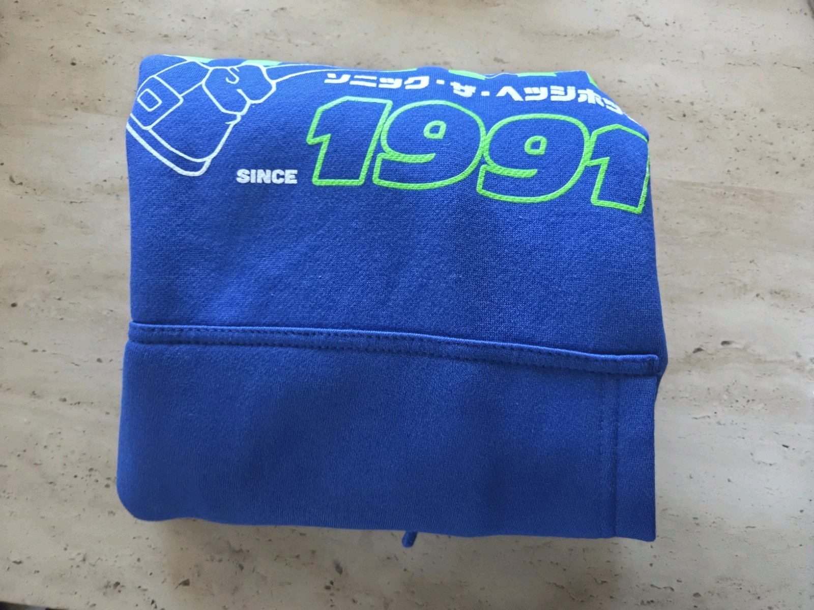 Anime Expo 2026 SONIC 35th Anniversary LA Forever Fast Blue Hoodie Medium