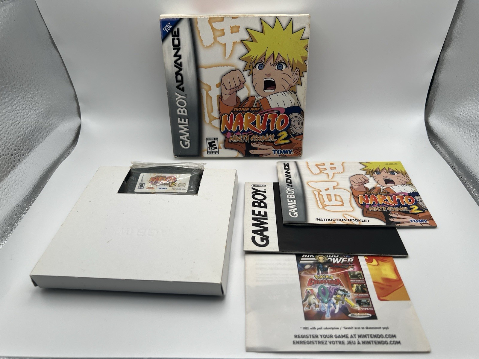 Naruto: Ninja Council 2 (Nintendo Game Boy Advance, 2006) CIB Complete TESTED