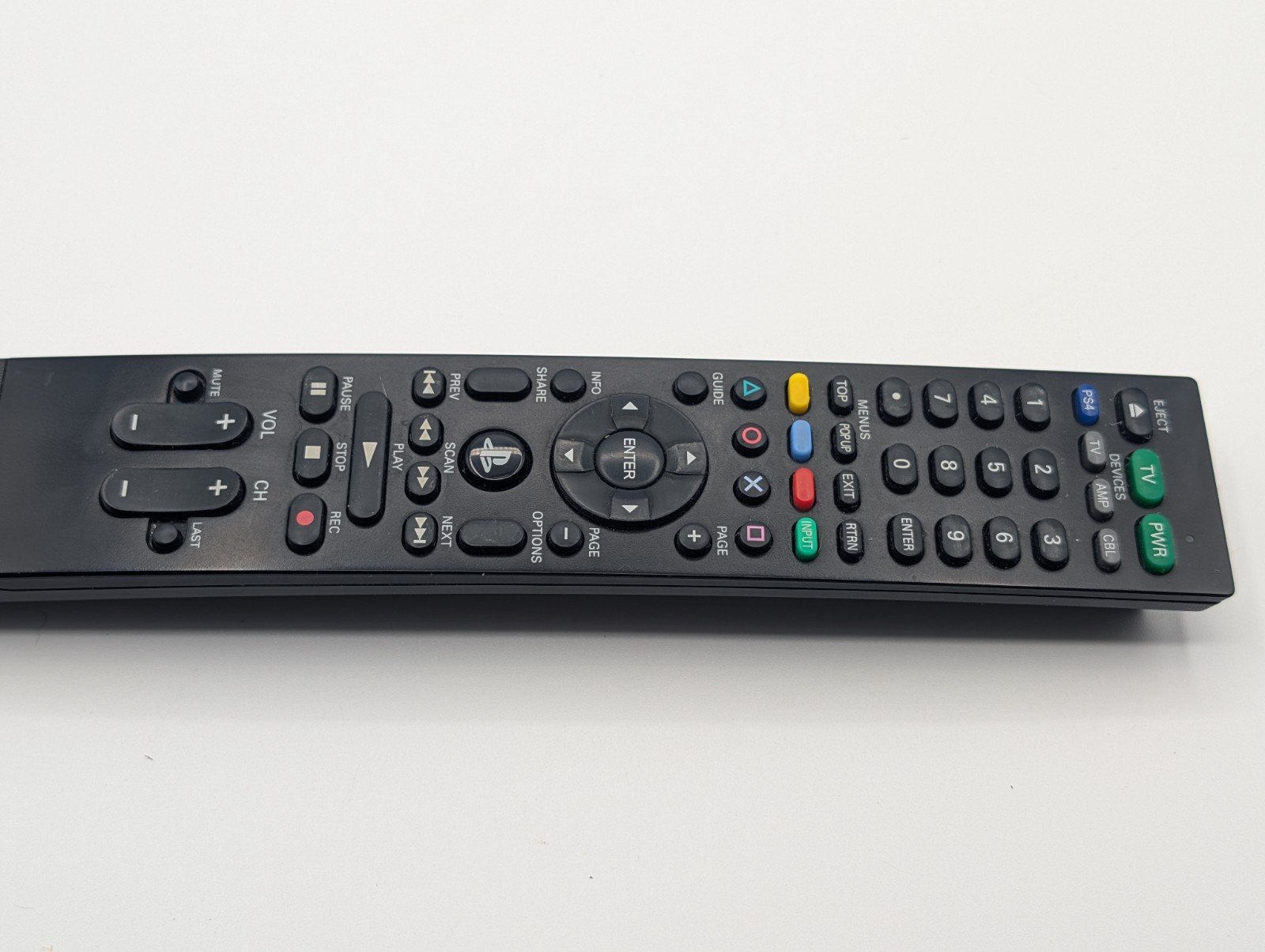 PDP Universal Media Remote for PlayStation 4 PS4 Blu-Ray Model 051-038-NA v.2