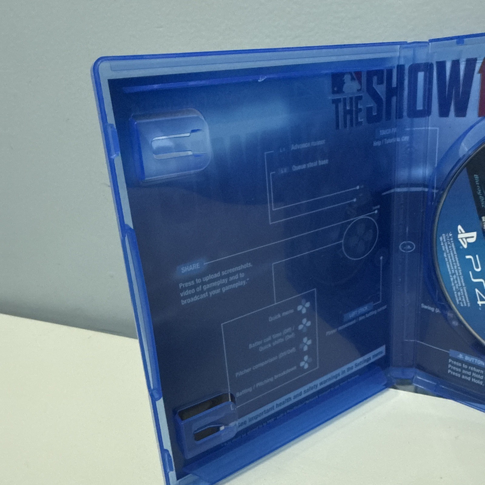 EA Sports Playstation 4 MLB The Show 16 Cd And Box*Untested*