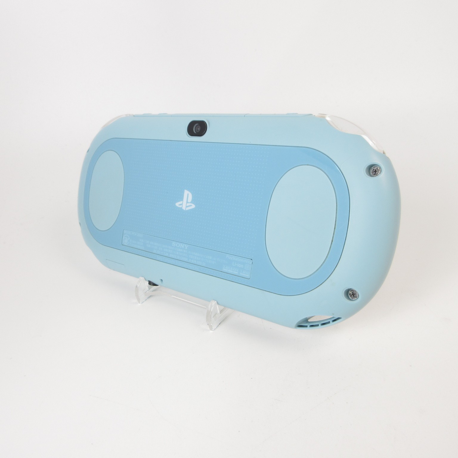 【Very Good】Sony PS Vita PCH-2000 Light Blue / White Wi-Fi Model Console only #Ar