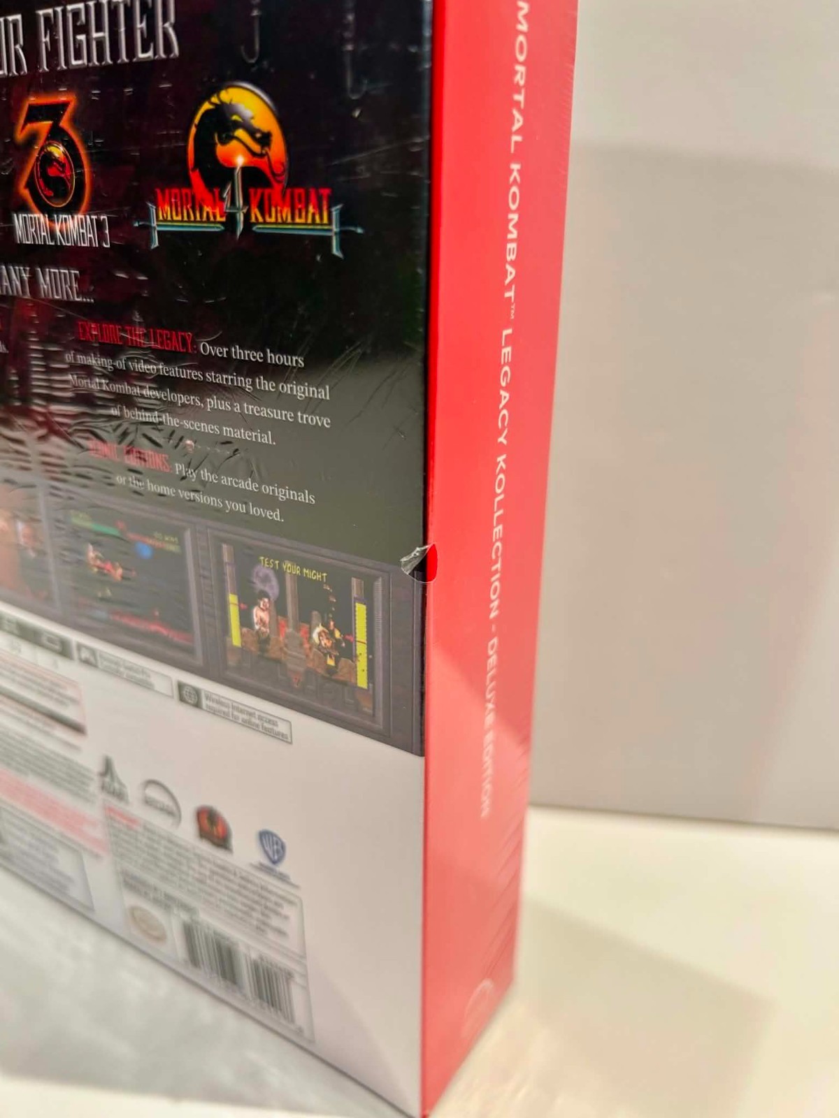 Mortal Kombat Legacy Kollection Deluxe Edition Nintendo Switch New Sealed Pics