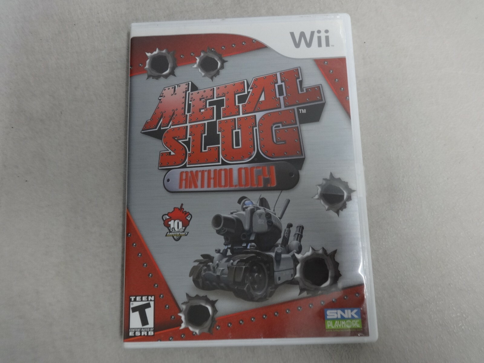 Metal Slug Anthology Nintendo Wii Game Complete Free Ship