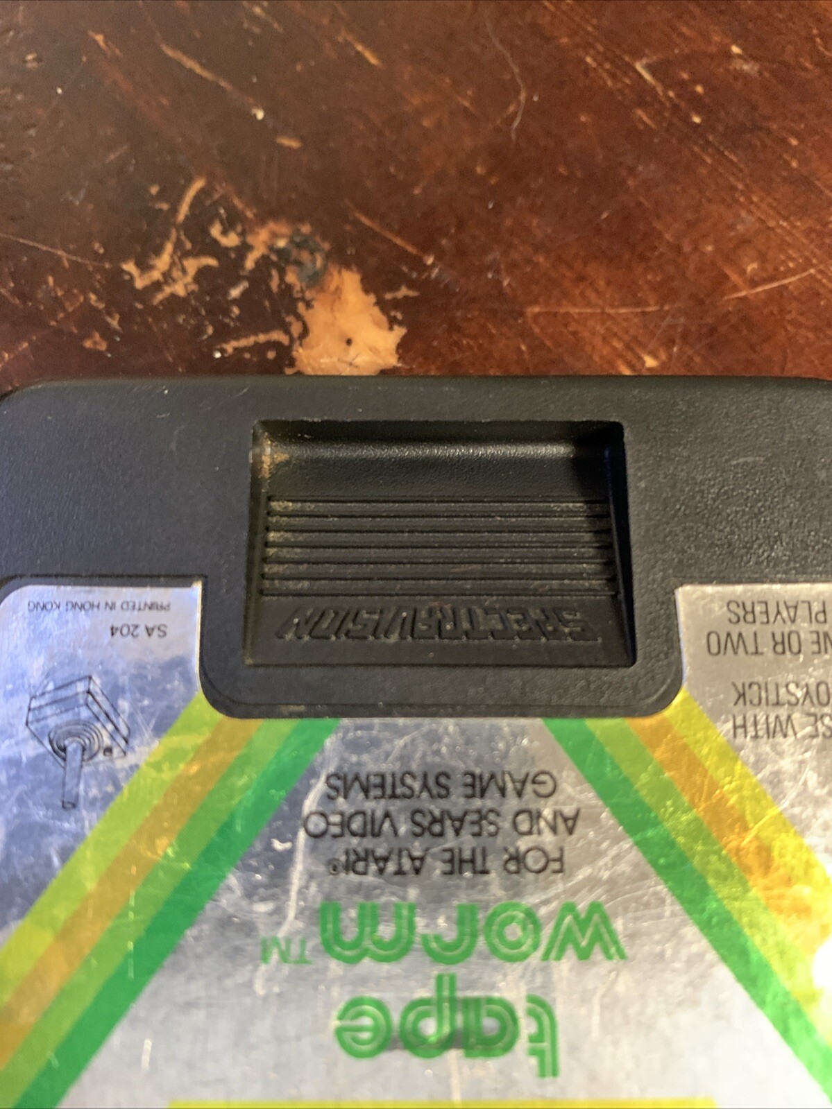 Original Vintage Tape Worm Atari 2600 Game Rare Tapeworm