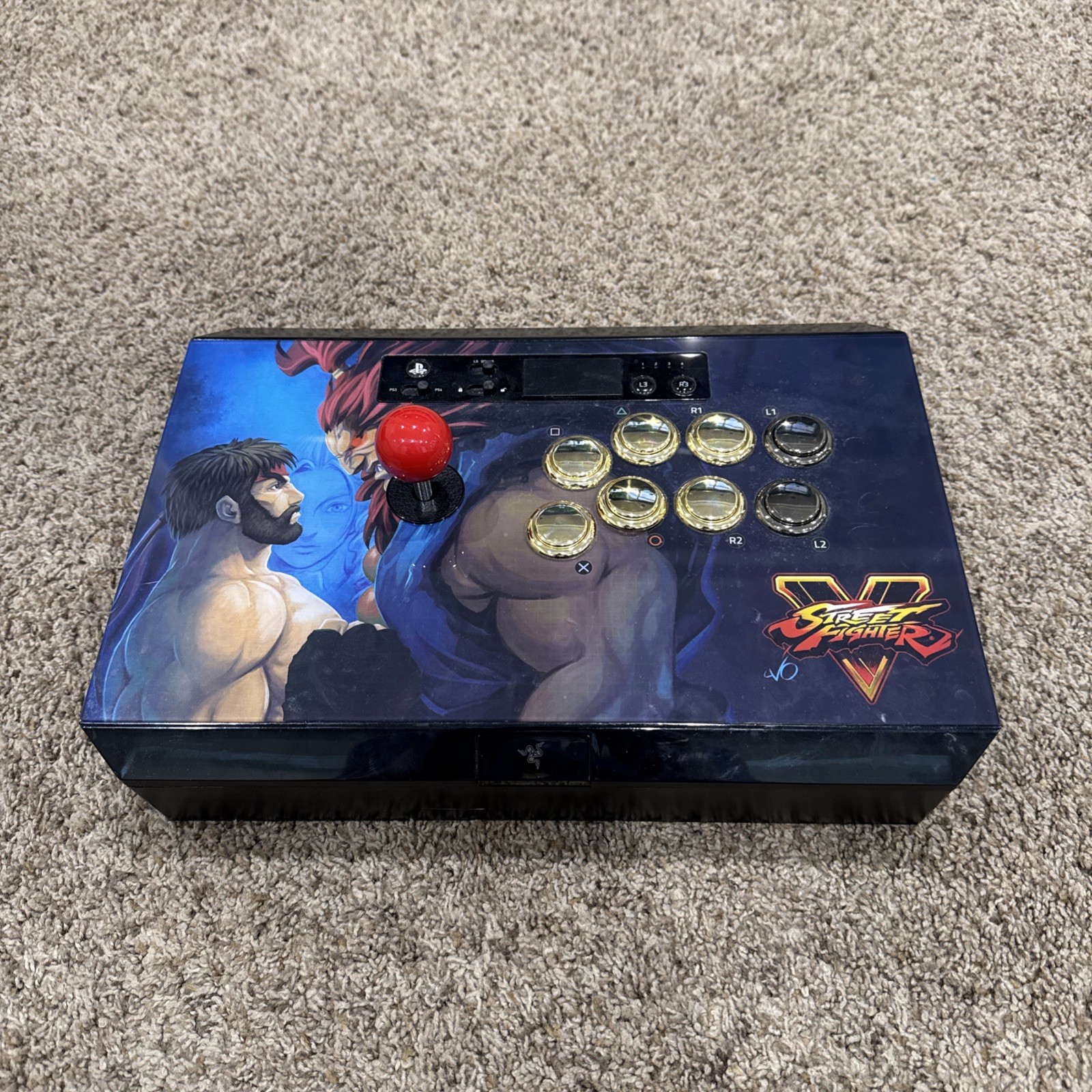 Razer Panthera Street Fighter V SFV SF5 arcade stick PS3 PS4 PS5 PC EXC++