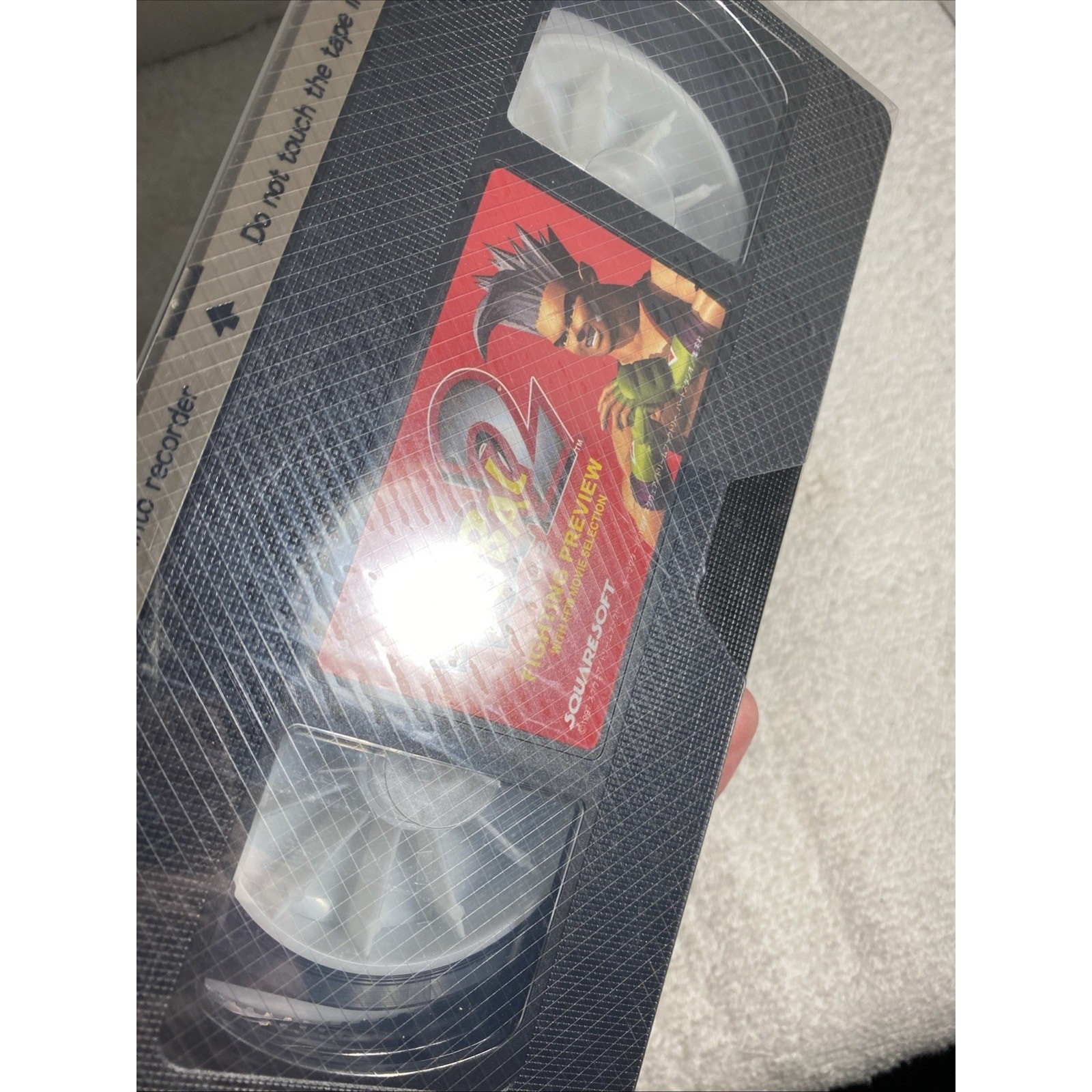 NEW SEALED TOBAL 2 FIGHTING PREVIEW Video Game Promo VHS Square Soft Japan Imp