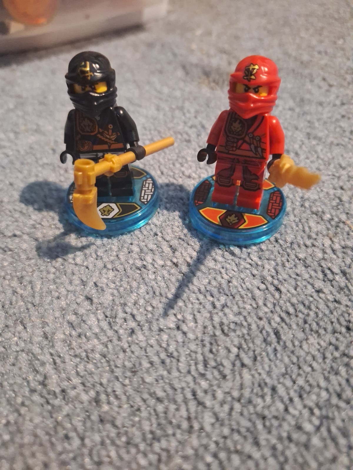Lego Dimensions 71207 Ninjago Team Pack Cole & Kai Missing Vehicles