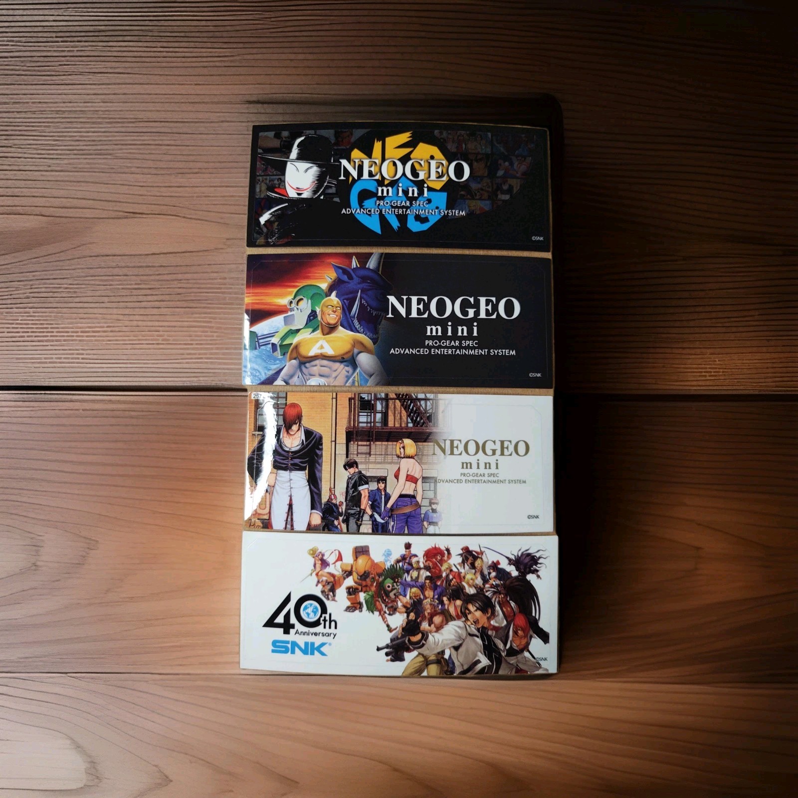 FULL SET OF 12 NEOGEO SNK Mini Console Marquees JAPANESE MARKET RARE GET ALL 12