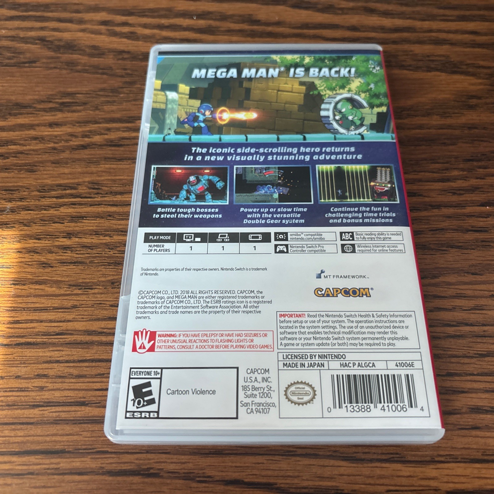 Mega Man 11 – Nintendo Switch (Preowned)