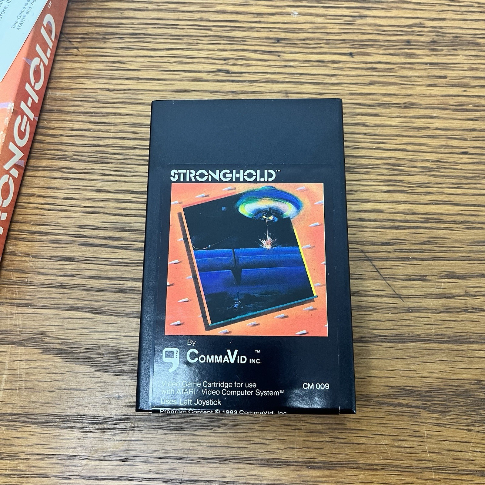 Stronghold By CommaVid For Atari 2600 With Original Box And Manual Rare Game