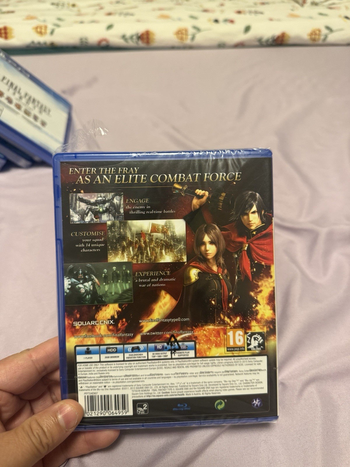 Final Fantasy Type-0 HD PS4 Brand New Factory Sealed PEGI Import Region Free