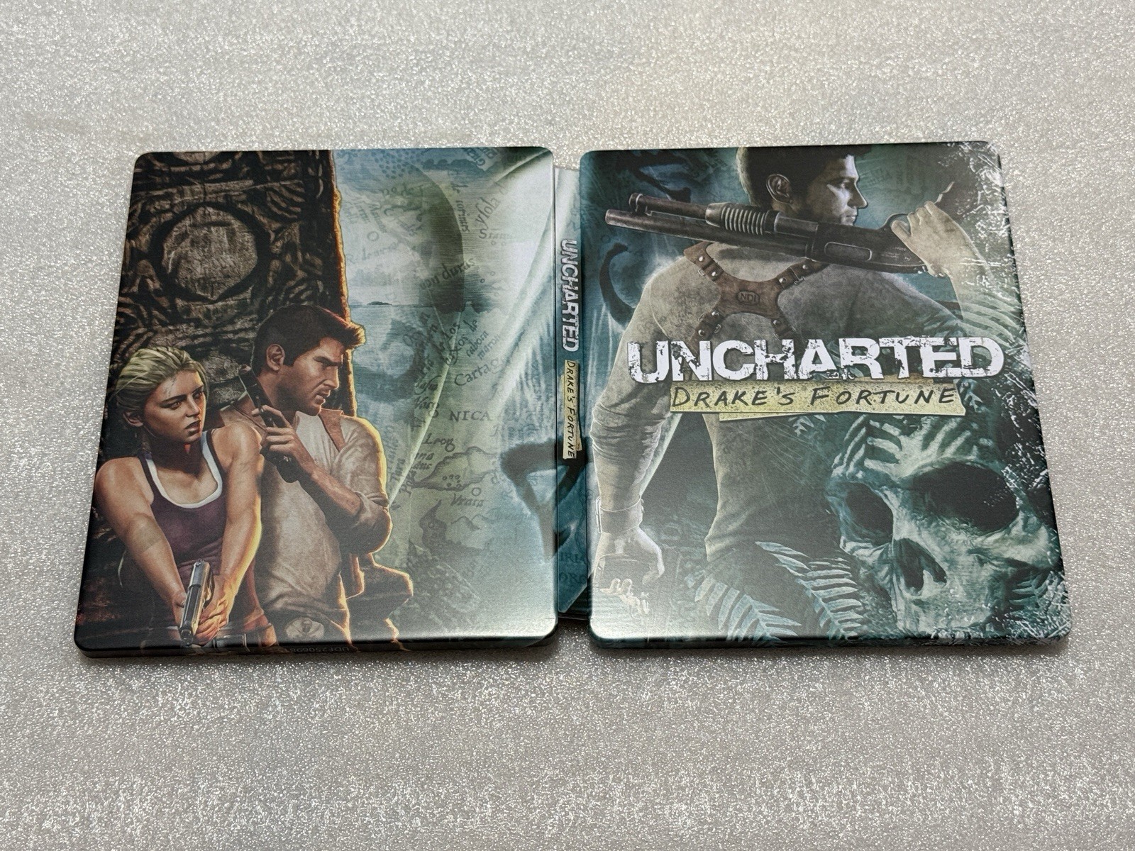 Uncharted Custom Made G2 Steelbook Case PS3/PS4/PS5 (No Game) New