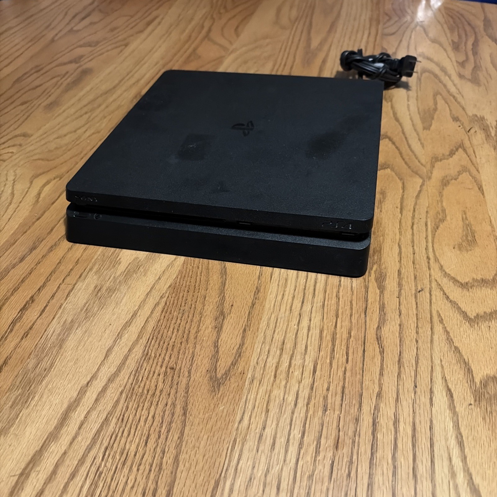 Sony PlayStation 4 (500GB) Home Console – Black Console W/Power Cord Only Tested