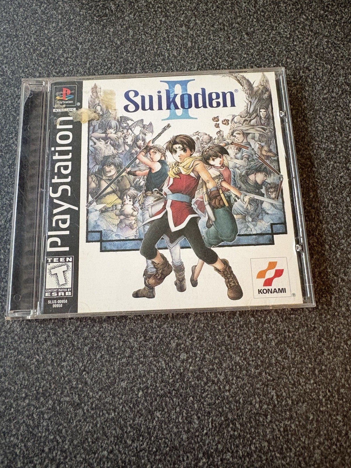Konami Suikoden II PS1 1998 Suikoden Series T NTSC-U/C (US/Canada)