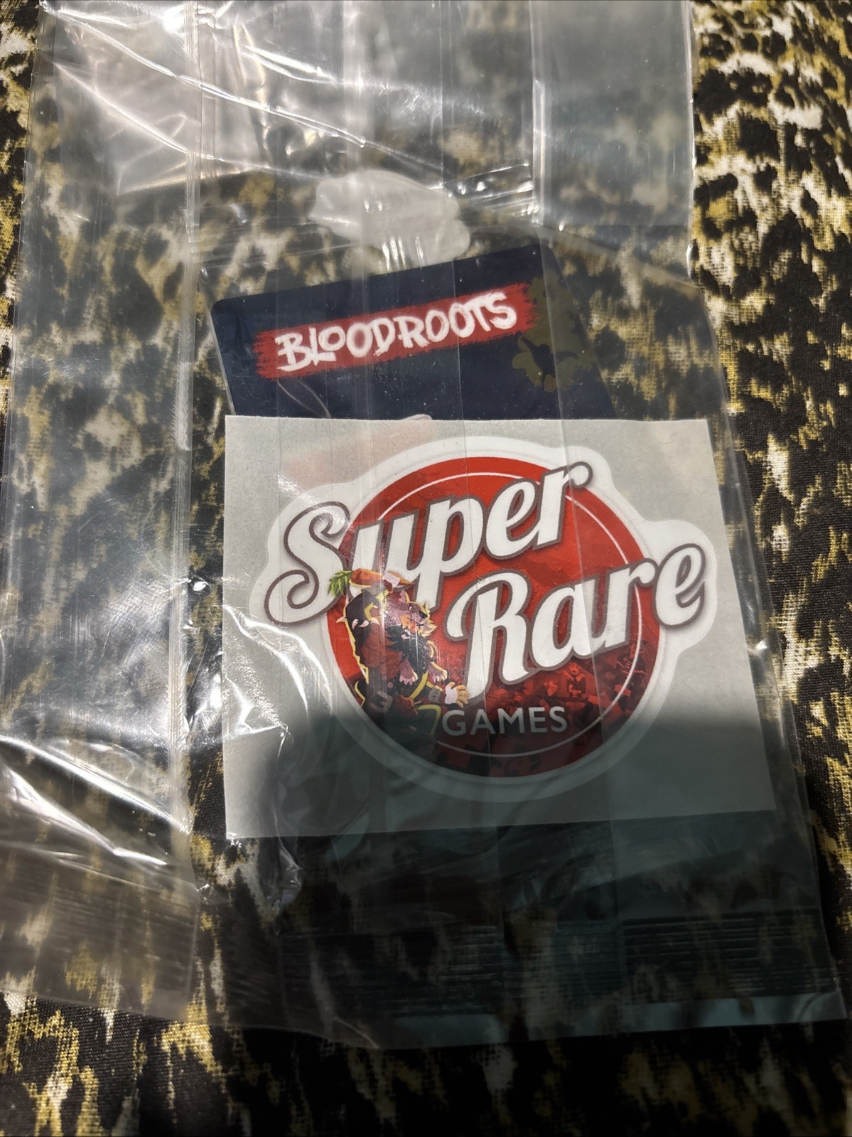 Bloodroots Super Rare Games SRG Nintendo Switch Trading Card Set
