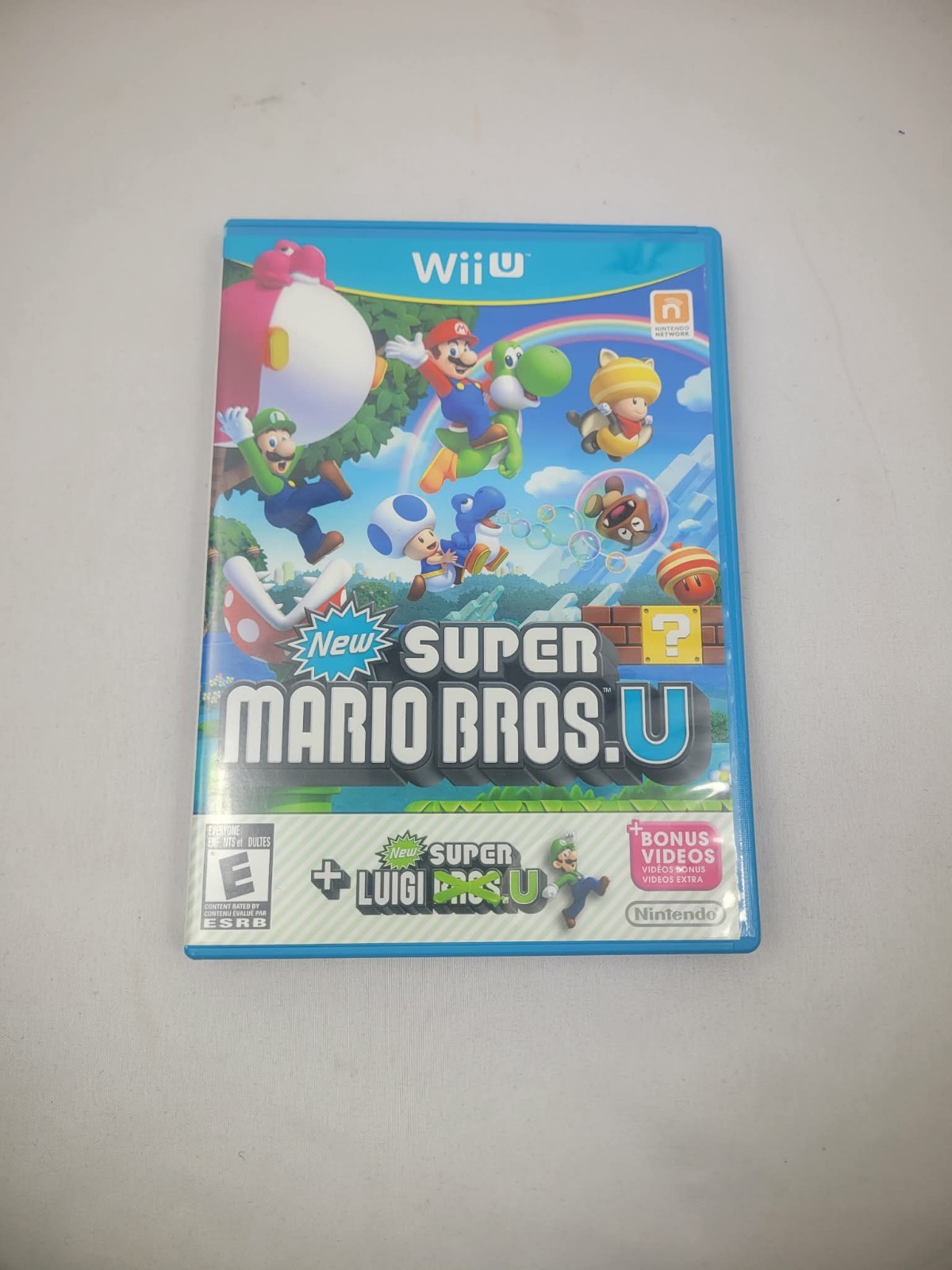 New Super Mario Bros. U New Super Luigi U Nintendo Wii U Tested/working