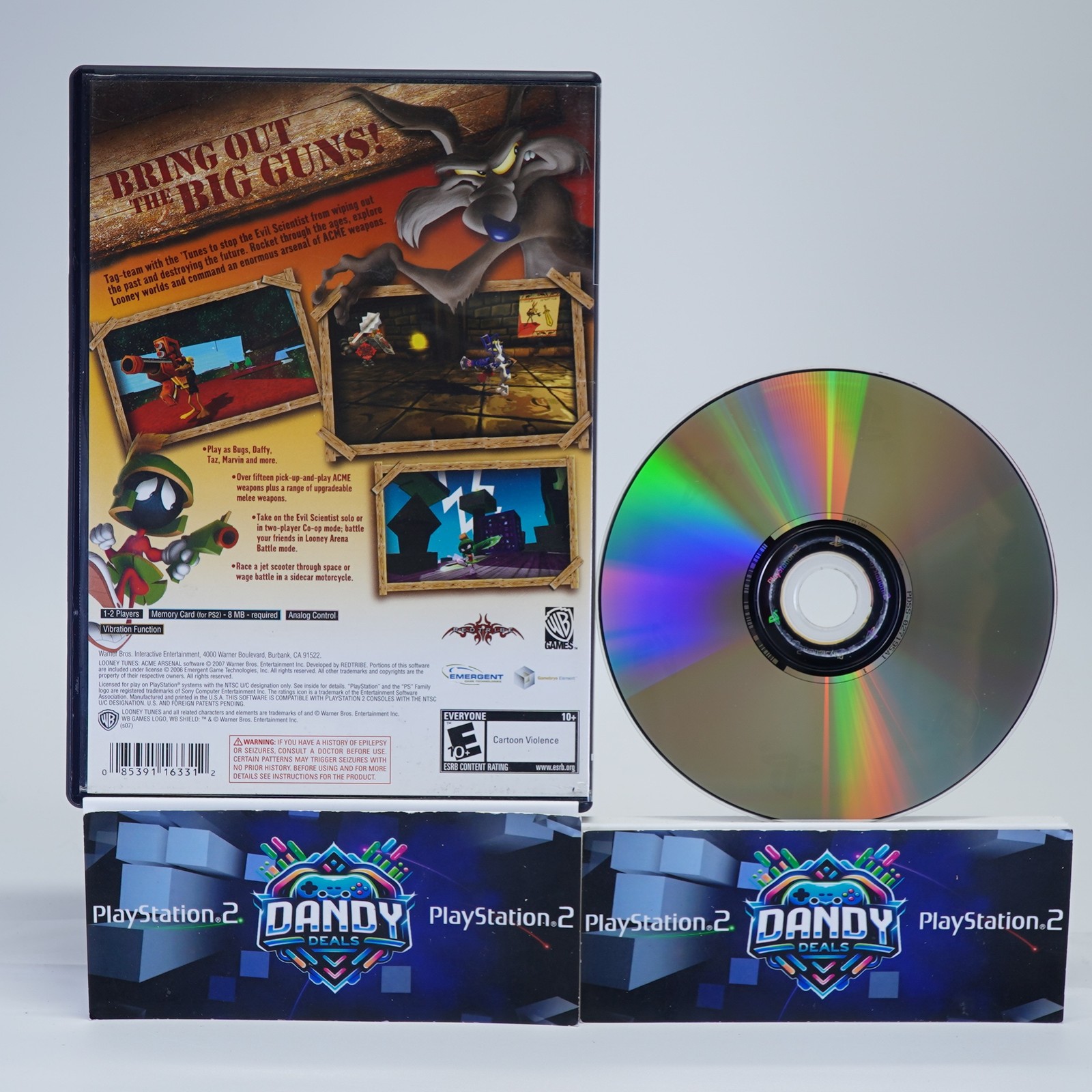 Looney Tunes Acme Arsenal PS2 – PlayStation 2