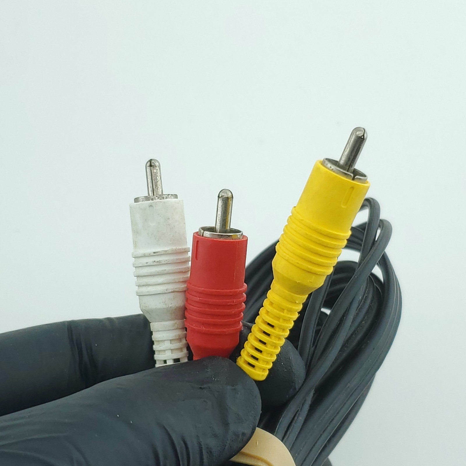 Lot of 3 OEM Nintendo AV Cable SHVC-008 for N64 GameCube SNES Composite RCA Cord