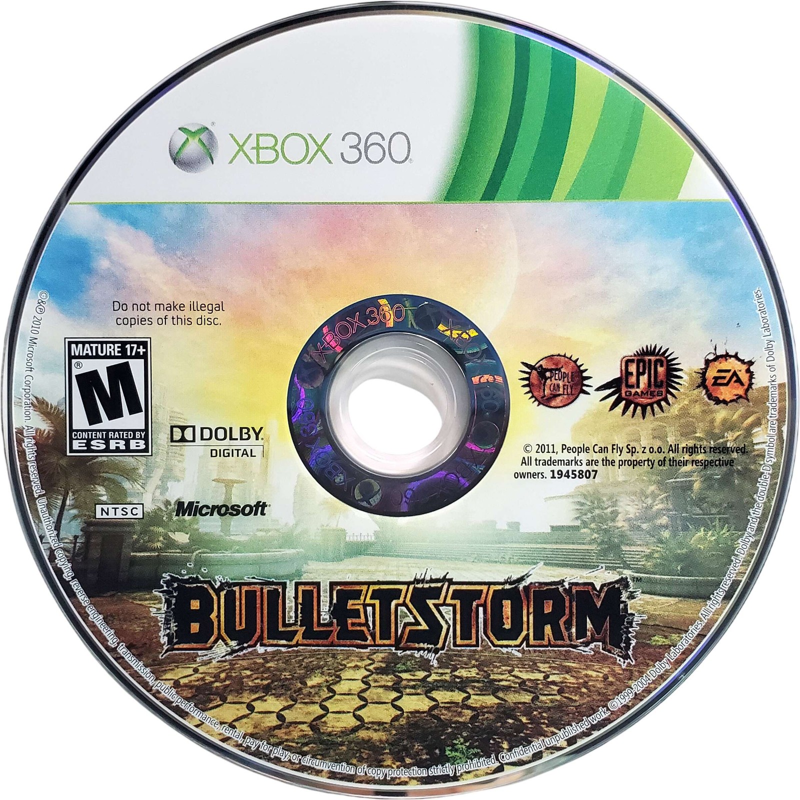 Bulletstorm Epic Edition – Microsoft Xbox 360 Pristine Tested 1Y Guarantee