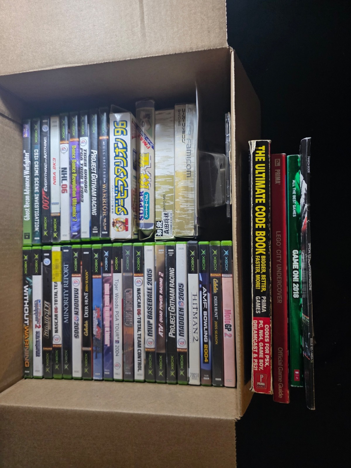 Lot of over 40 Assorted Video Games, Guides – Xbox, Nintendo