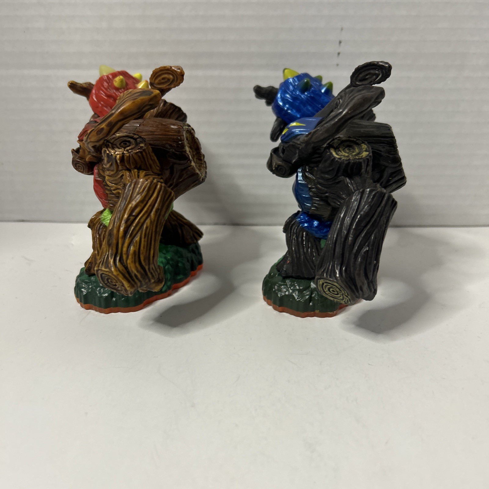 Skylanders Giants Gnarly Tree Rex Figure Blue And Red