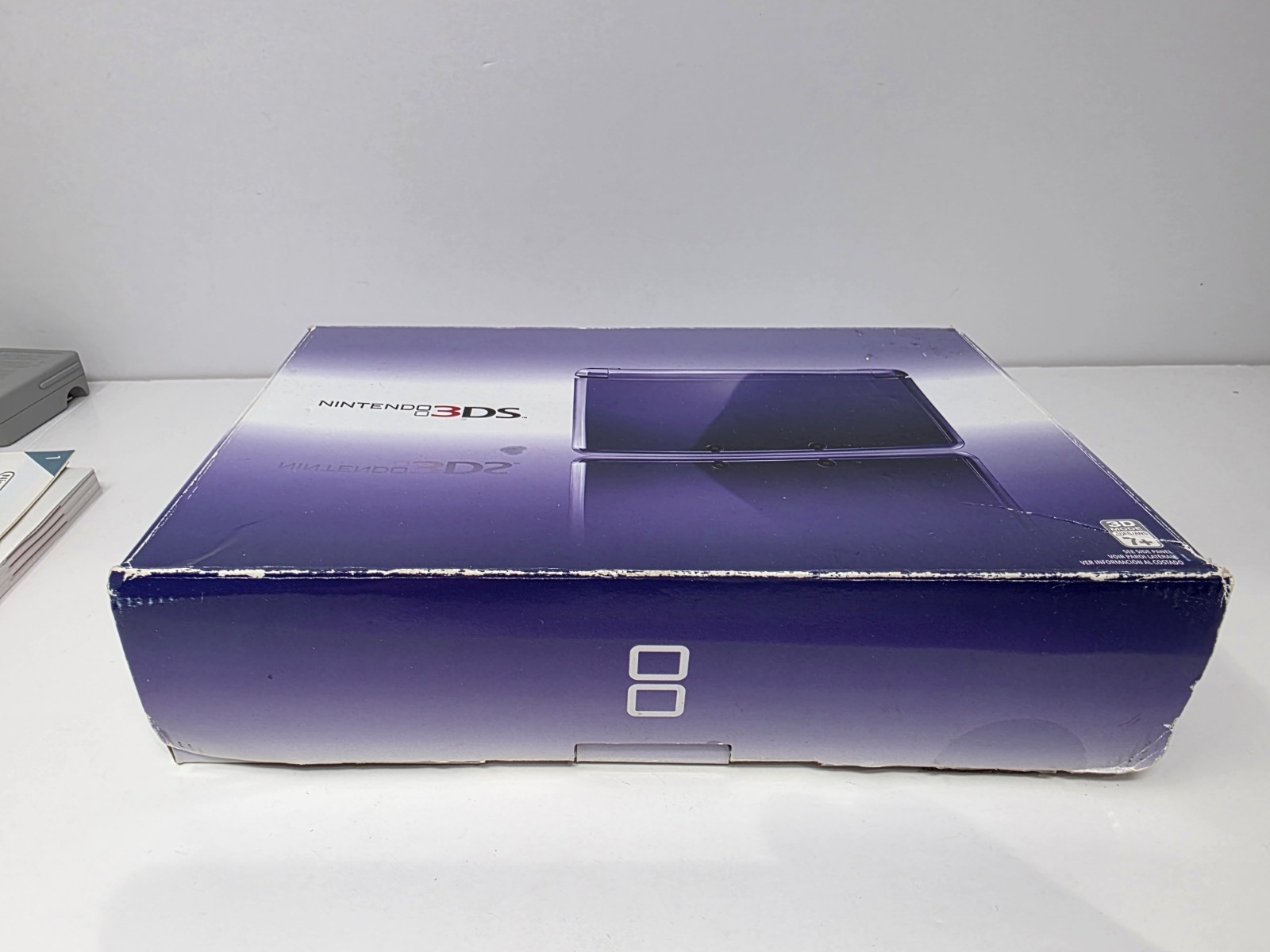 Nintendo 3DS Handheld Console Midnight Purple (Complete in Box Cib) * NTSC-USA