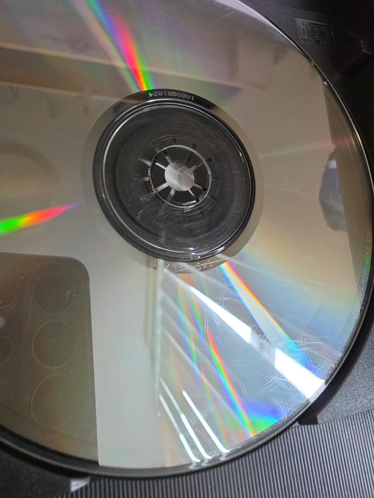 Wing Arms Sega Saturn BLOCKBUSTER EX RENTAL Bad Disc For Collection Only