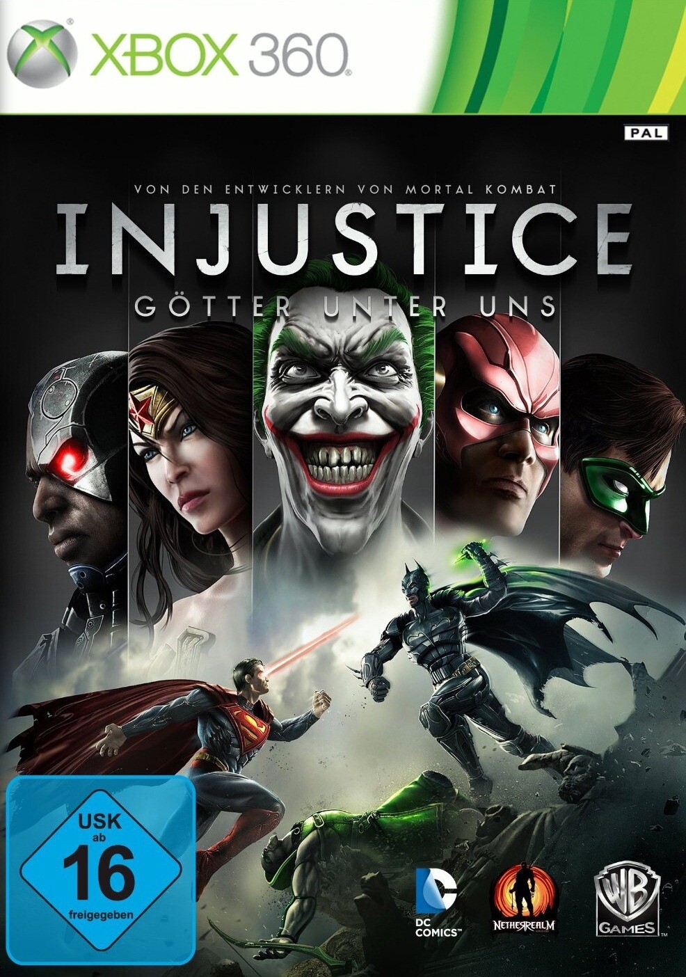 INJUSTICE Gods Among Us (Microsoft XBOX 360) Original packaging without…